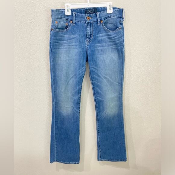 Lucky brand blue jeans, 4/27 ankle sweet Jean boot western wear - Picture 2 of 7